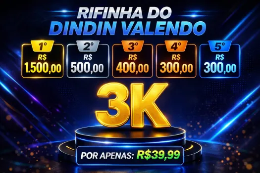 Reloy Realiza - 10.605ª rifinha do dindin