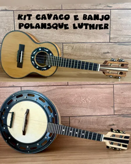 Rifas do Nicolau - Ação 620=cavaco, banjo ou kit cavaco & banjo