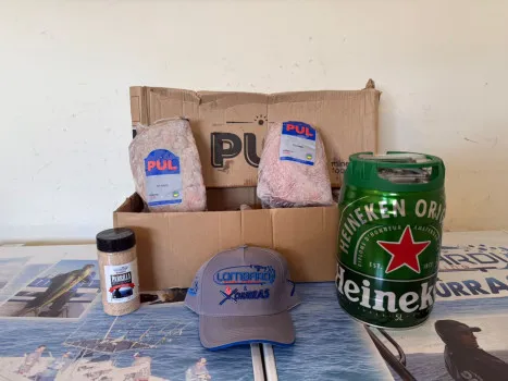 André Henrique de Oliveira Lombardi - 1cx. de picanha pul + chopp + sal + boné