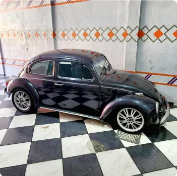 97° ação fusca 1981 cinza stone