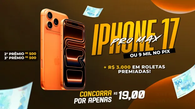 AZZERO PREMIOS - Iphone 17 ou 9 mil