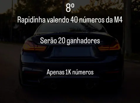 Vi Parreira - 8º rapidinha valendo 40 números da bmw m4 legacy