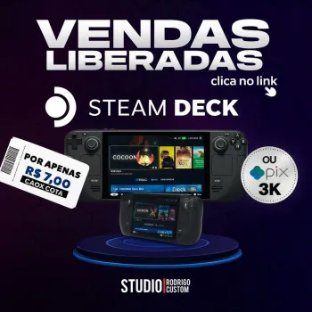 Studio Rodrigo Custom - Ação entre amigos steam deck ou 3k no pix