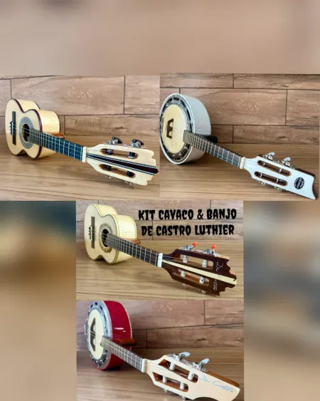Ação 618=cavaco, banjo ou kit cavaco & banjo