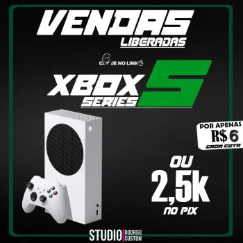 Studio Rodrigo Custom - Acao entre amigos xbox serie s ou 2.5k no pix.