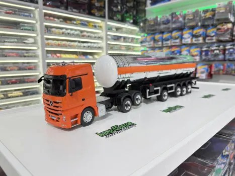 Minis Evolution - Mercedes actros carreta tanque