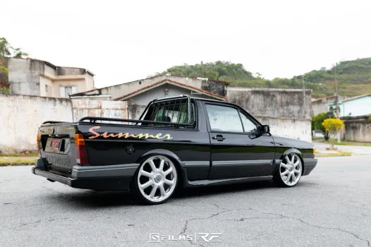 Saveiro summer 1997 preta injetada ou 45k