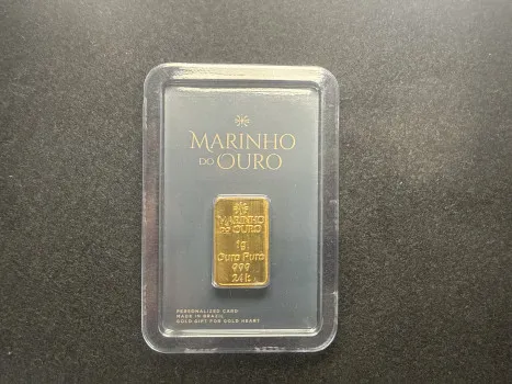 Lombardi Clássicos - 1 barrinha de 1g de ouro 24k