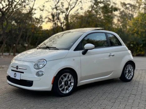 Ação fiat 500 1.4 manual e teto (fechou, sorteia)