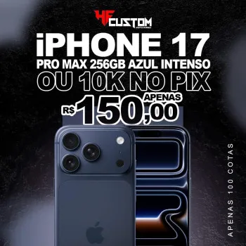 Rifinha iphone 17 pro max ou 10k