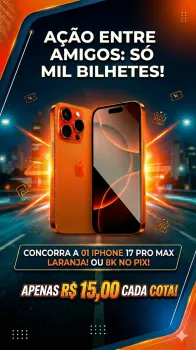 GARAGE3STEP - Iphone 17 pro max 256gb ou 8 mil no pix