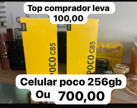 Binho Chevette - Celular poco 256 gb ou 700 no pix