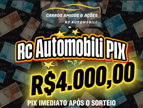 Rc automobili r$4.000,00 no pix