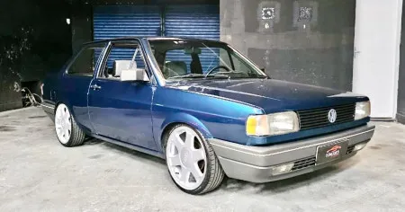 Leandro Scicia Jaconete - Rifinha turbinada do voyage 1995 verde taiti