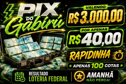 Jet´s brazil - Rapidinha 3 mil no pix