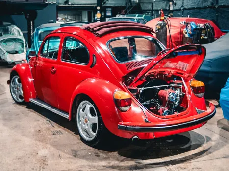 Fusca itamar vermelho german - apenas 1.000 cotas!