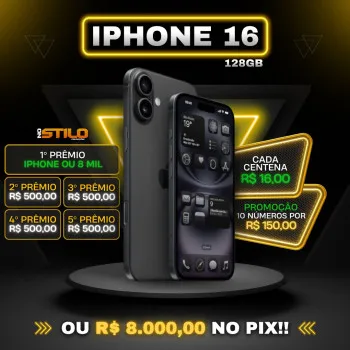 Iphone 16 ou 8 k no pix