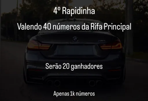 Vi Parreira - 4º rapidinha valendo 40 números da bmw m4 legacy