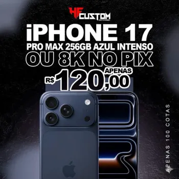 Rifinha iphone 17 pro max ou 8k