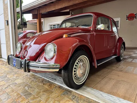 Reloy Realiza - 358ª ação fusca 75 vermelho málaga