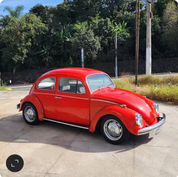 128° ação fusca 1979 vermelho nobre