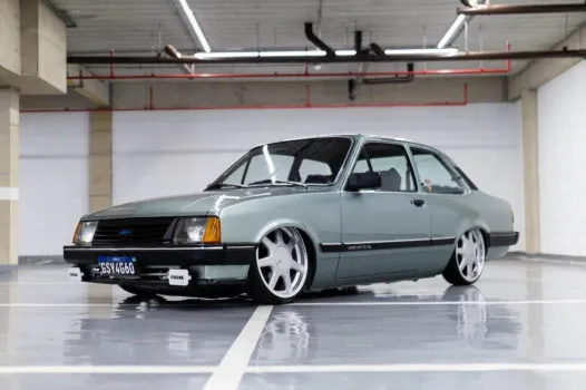 Stock Clássicos - Chevette sl 1989 28000km placa preta