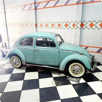 99° ação fusca 1969 azul pastel