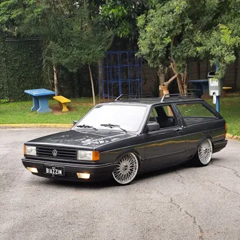 Studio Biazzim garage - 106° ação parati cl 1990 cinza quartzo ou 18k