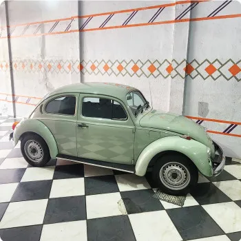 103° ação fusca 1983 verde álamo