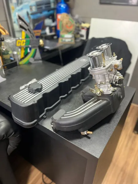 segantiniautoseparts - Kit carburador 40 e tampa valvulas zero na caixa!!